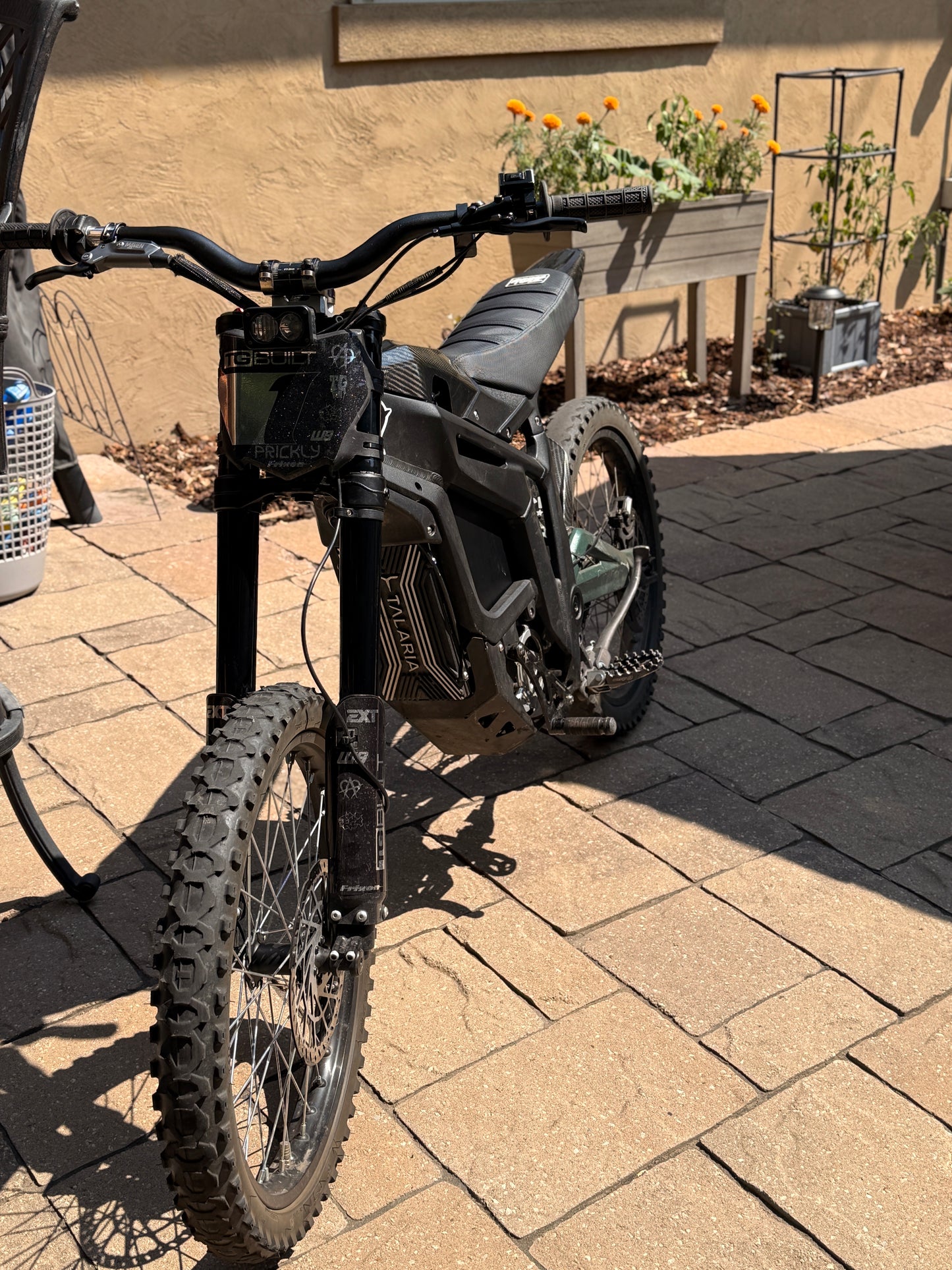 Talaria sting black battery wrap