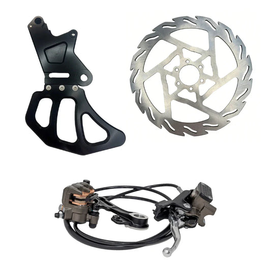 Moto Brake Single Caliper Rear Brake Kit